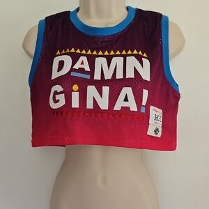 Damn Gina Headgear Classics Cropped Jersey Size S